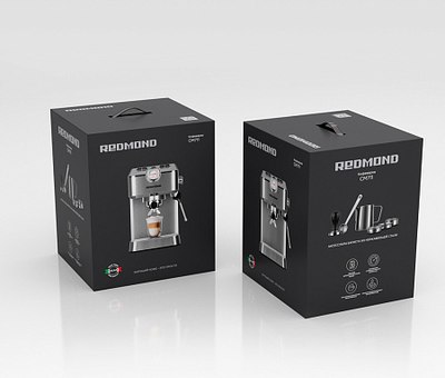 Кофеварка эспрессо Redmond CM711 (сталь)