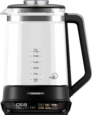 Электрочайник Redmond KG220 (черный/хром) - фото