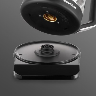 Электрочайник Redmond KG220 (черный/хром)