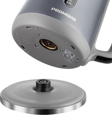 Электрочайник Redmond KM238 (серо-голубой)