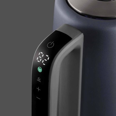 Электрочайник Redmond KM238 (серо-голубой)