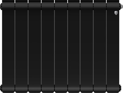 Радиатор биметаллический Royal Thermo Infinity 500 Noir Sable - фото