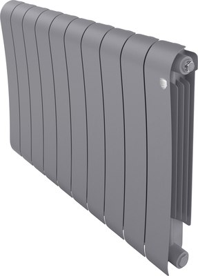 Радиатор биметаллический Royal Thermo Infinity 500 Silver Satin - фото