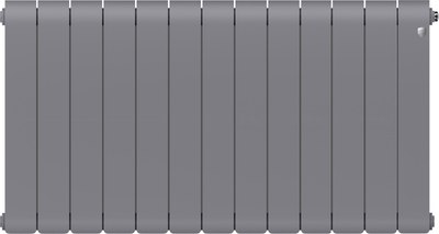 Радиатор биметаллический Royal Thermo Infinity 500 Silver Satin - фото