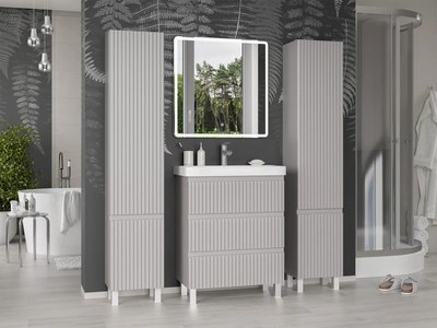 Шкаф-пенал для ванной Brevita Victory 35 / VIC-05035-500R