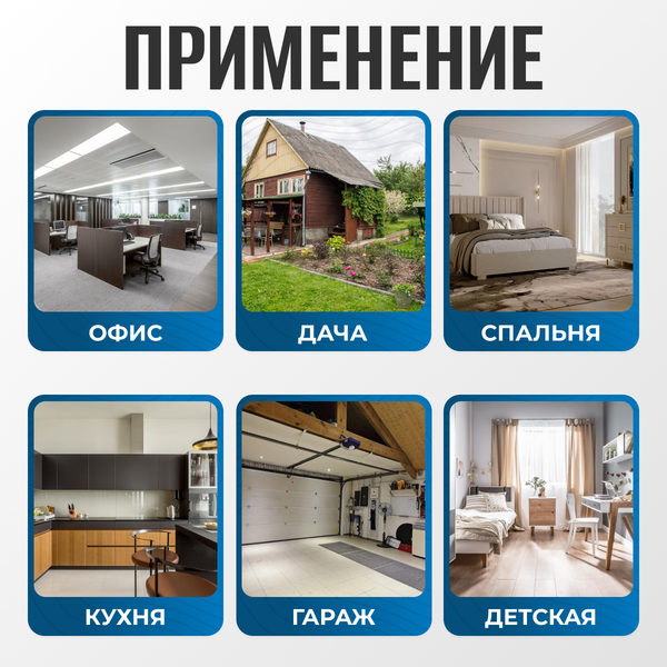 Тепловентилятор Sundays Home TBD0604356401B (синий)