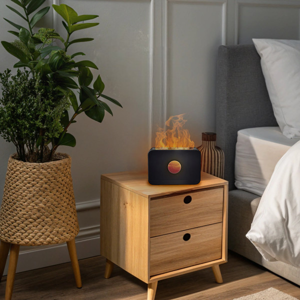 Аромадиффузор электрический Sundays Home 652100024A (черный/красный)