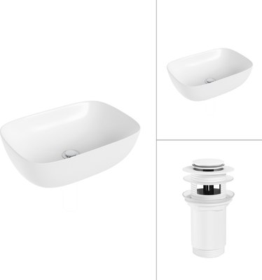 Умывальник Lauter 21493A + клапан 21190W - фото