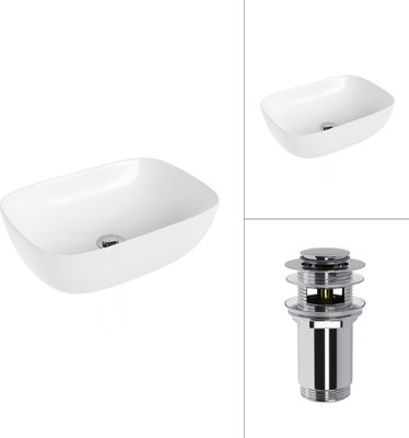 Умывальник Lauter 21493A + клапан 21190CH - фото