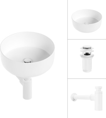 Умывальник Lauter 21499-31 + клапан 21190W + сифон 21635W - фото