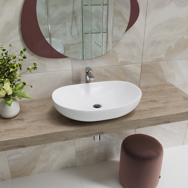 Умывальник Lauter 21502 + клапан 21190CH