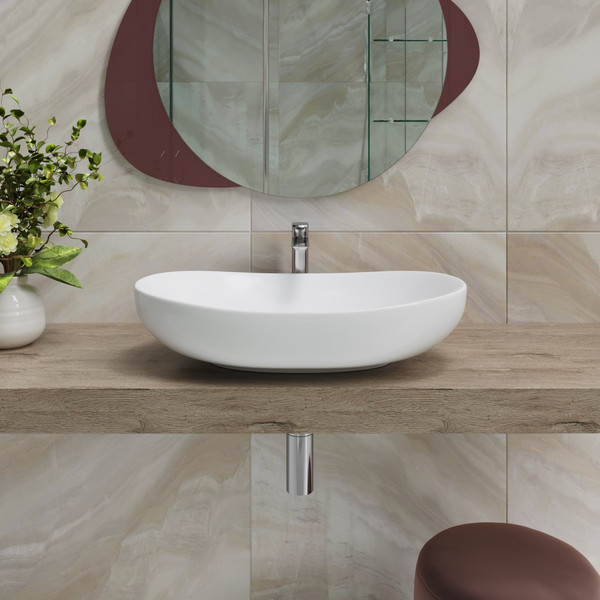 Умывальник Lauter 21502 + клапан 21190CH