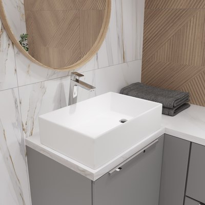 Умывальник Lauter 21518-1 + клапан 21190W + сифон 21635W