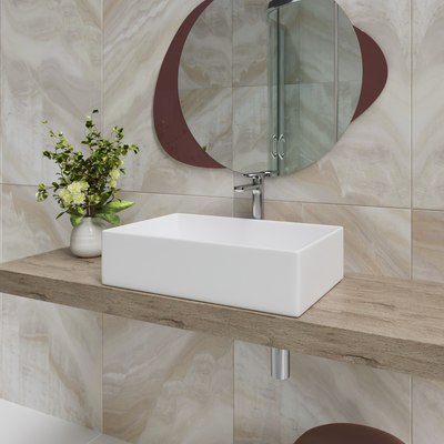 Умывальник Lauter 21518-1 + клапан 21190W + сифон 21635W