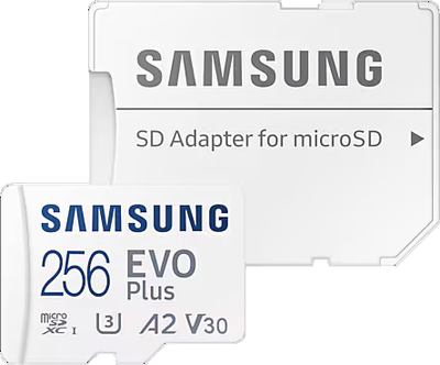 Карта памяти Samsung EVO Plus microSDXC 256GB + адаптер (MB-MC256SA/APC)