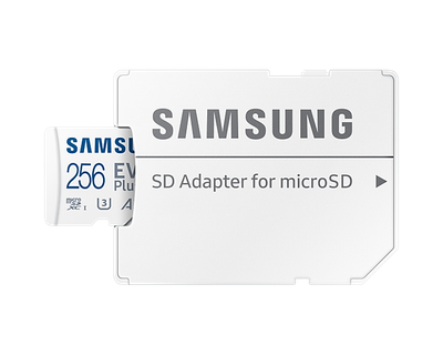 Карта памяти Samsung EVO Plus microSDXC 256GB + адаптер (MB-MC256SA/APC)