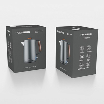 Электрочайник Redmond KM236 (cерый)