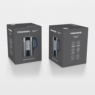 Электрочайник Redmond KG224 (черный)