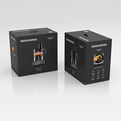 Кухонный комбайн Redmond FP608 (серый)