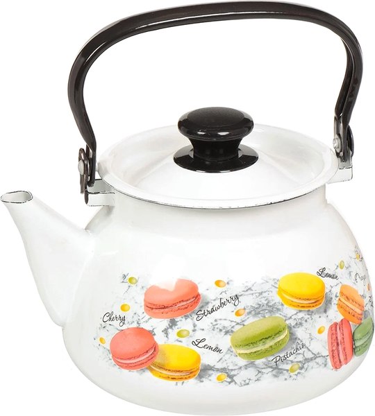 Чайник КМЗ Цветное печенье 42104-122/6У4 - фото