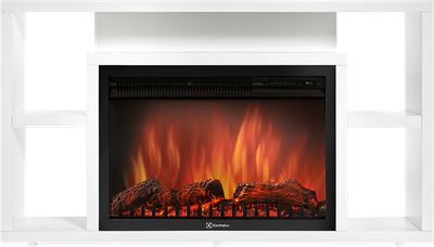 Портал для камина Firelight Multimedia 30 (белый) - фото