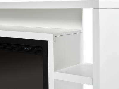 Портал для камина Firelight Multimedia 30 (белый)