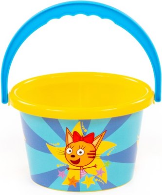 Ведерко для игры в песочнице Полесье Три Кота / 81377