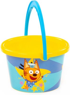 Ведерко для игры в песочнице Полесье Три Кота / 81377
