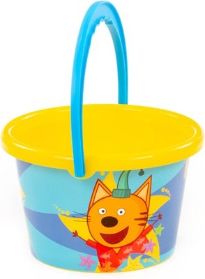 Ведерко для игры в песочнице Полесье Три Кота / 81377