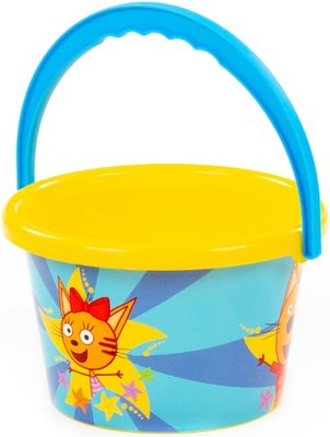 Ведерко для игры в песочнице Полесье Три Кота / 81377