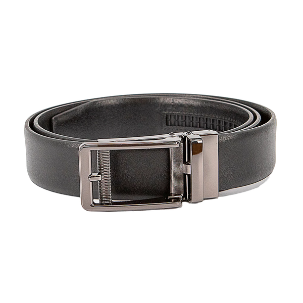 Ремень мужской Poshete 839-201-1B-L-BLK - фото