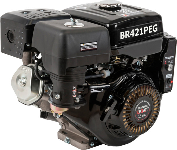 Двигатель бензиновый Brait BR421PEG - фото