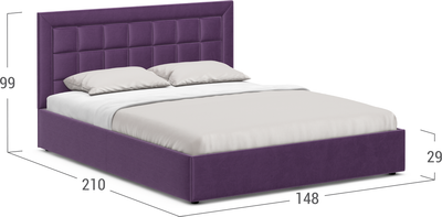 Полуторная кровать Moon Family 1251 / К005439