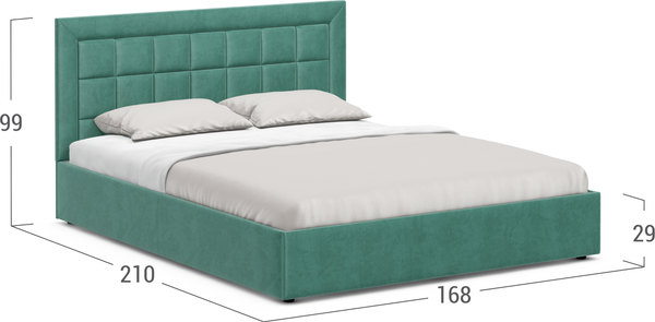 Двуспальная кровать Moon Family 1251 / К005452