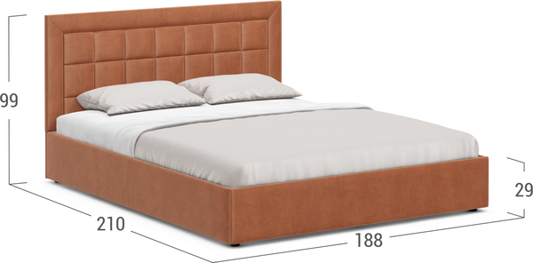 Двуспальная кровать Moon Family 1251 / К005413