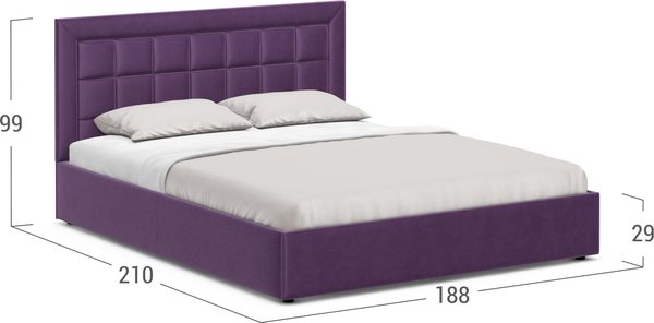 Двуспальная кровать Moon Family 1251 / К005444