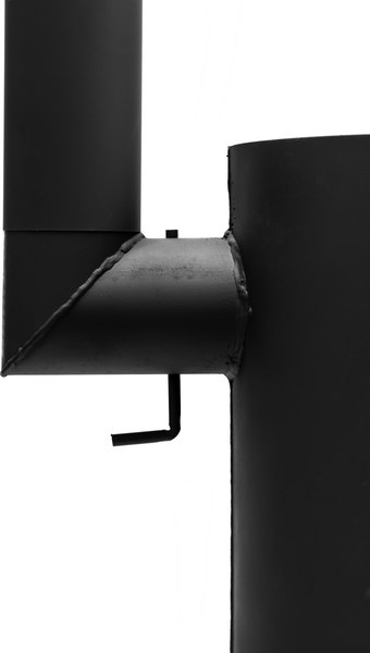 Печь-мангал Chugun Invest Усиленная 3мм (12л, с дымоходом и зольником)