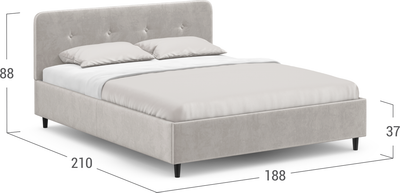 Двуспальная кровать Moon Family 1253 / К005483