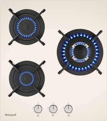 Газовая варочная панель Weissgauff HGG 451 BERV - фото
