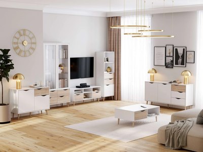 Шкаф с витриной Мебельград Соната одностворчатый