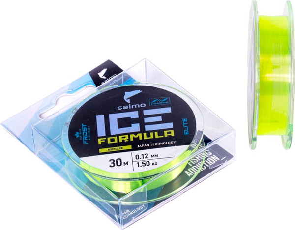 Леска монофильная Salmo Elite Ice Formula Fluo Yellow / 4517-012