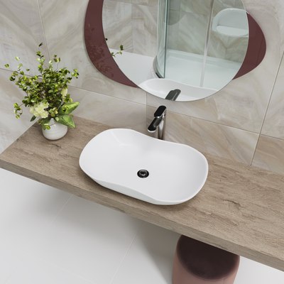 Умывальник Lauter 21570 + клапан 21190CH