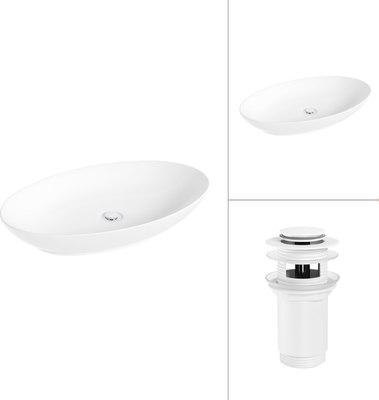 Умывальник Lauter 21571 + клапан 21190W - фото