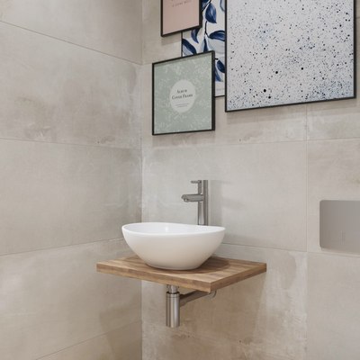 Умывальник Lauter 21652 + клапан 21190W