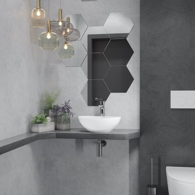 Умывальник Lauter 21652 + клапан 21190CH