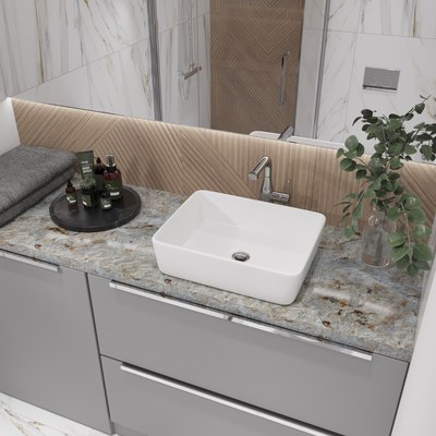 Умывальник Lauter 21674 + клапан 21190CH