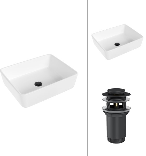 Умывальник Lauter 21674 + клапан 21190B - фото