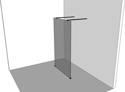 Душевая стенка Allen Brau Infinity 3.21040.BBA.T / 323832