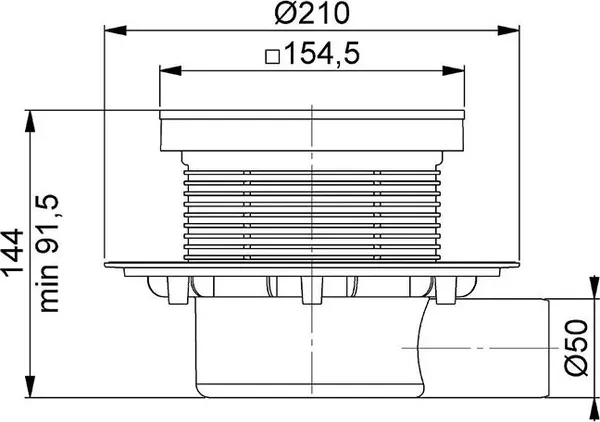Трап для душа Bettoserb Superior 2in1 Multisiphon / 13702556B