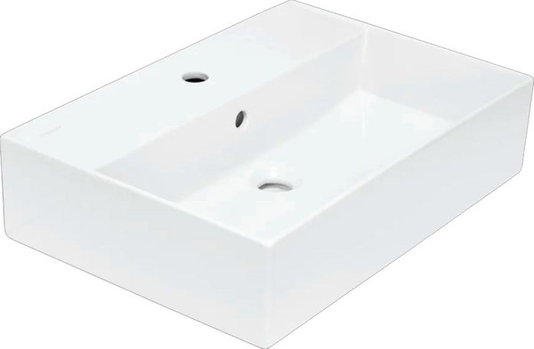 Умывальник Sanita Luxe Novel 60 / WB.FN/Novel/60-C/WHT.G/S1 - фото